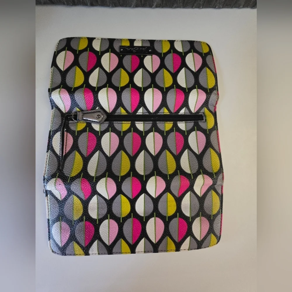 Vera Bradley Retired Large Tote &  Matching Wallet- Moon Drops Pattern